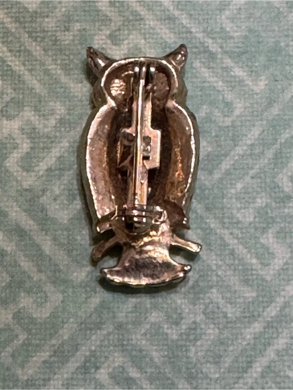 VINTAGE OWL BROOCH PIN DAINTY